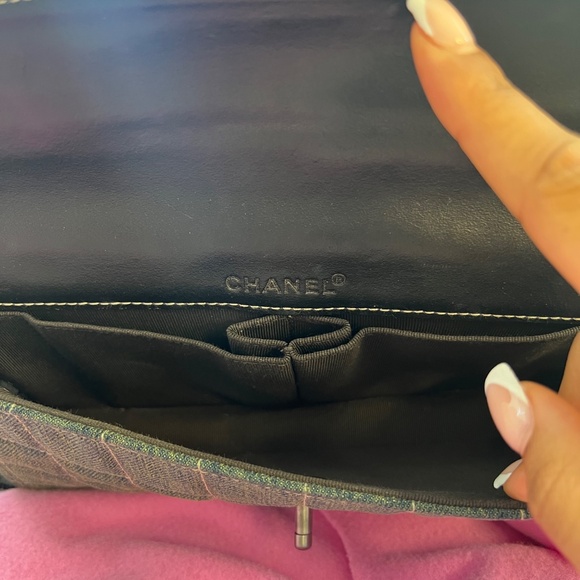 Chanel Denim Chocolate Bar Bag - Picture 6 of 8